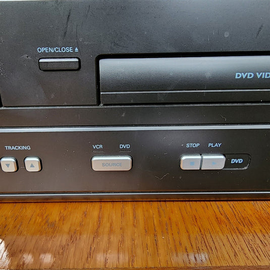 Philips Combo DVD VCR Player Hi-Fi Stereo VHS Recorder DVP3345VB & Remote Works