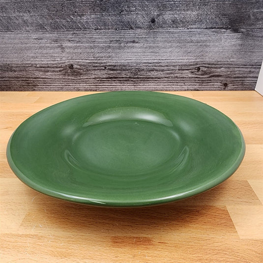Pottery Barn Sausalito Moss Green Set of 4 Salad Plates 10" 25cm Dinnerware