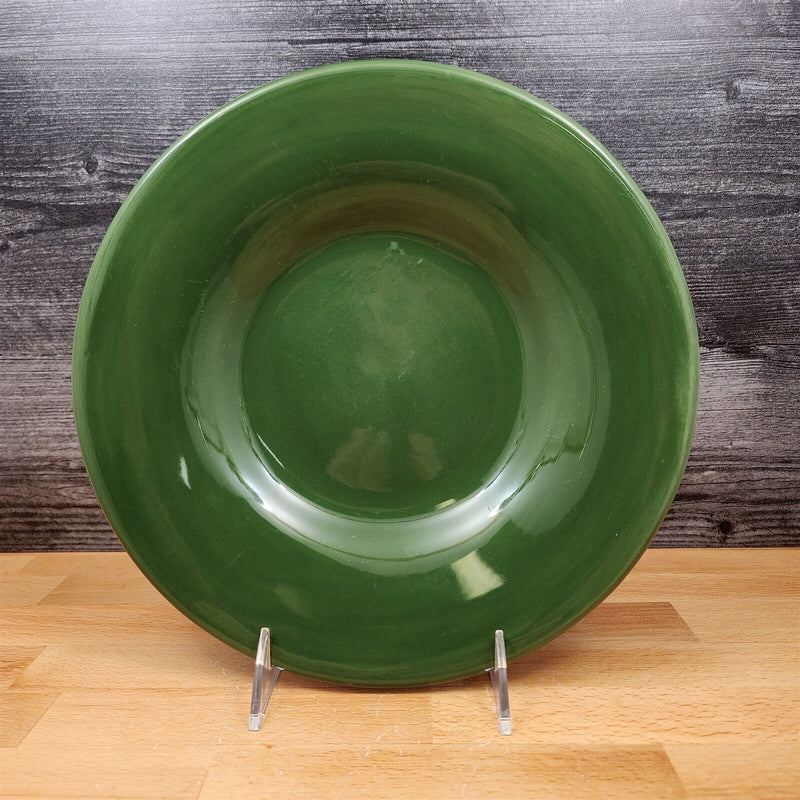 Load image into Gallery viewer, Pottery Barn Sausalito Moss Green Set of 4 Salad Plates 10" 25cm Dinnerware

