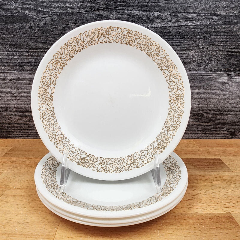Load image into Gallery viewer, Corelle Corning Woodland Brown Set of 4 Bread and Butter Plate 6 3/4" (17cm)
