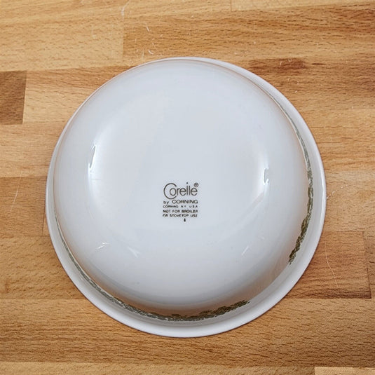 Corelle Corning Spring Blossom Set of 6 Fruit Sauce Bowl 5 1/2" 14 cm Floral Rim