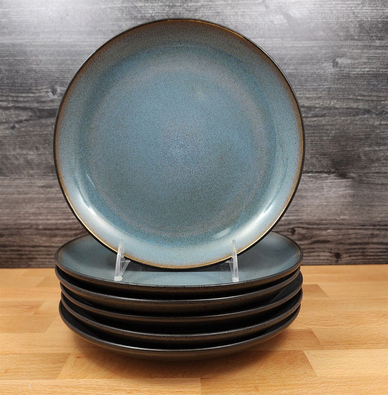 Load image into Gallery viewer, Home Trends Rave Sky Blue Set of 6 Salad Dessert Plates 8 Inch Dinnerware
