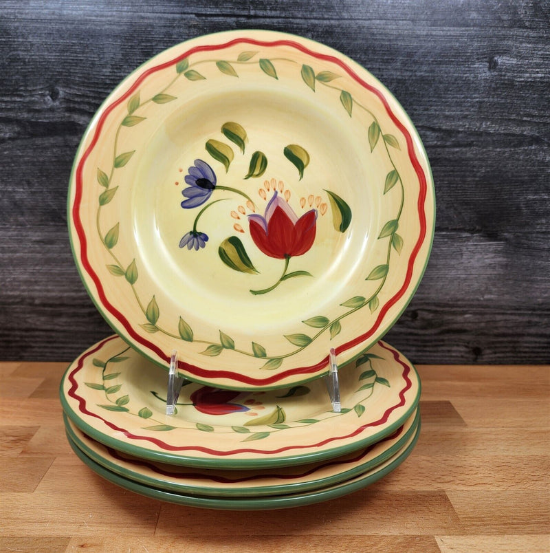 Load image into Gallery viewer, Napoli Pfaltzgraff 4 Set Salad Plate 9 1/8&quot; 23cm Earthenware Kitchen Dinnerware
