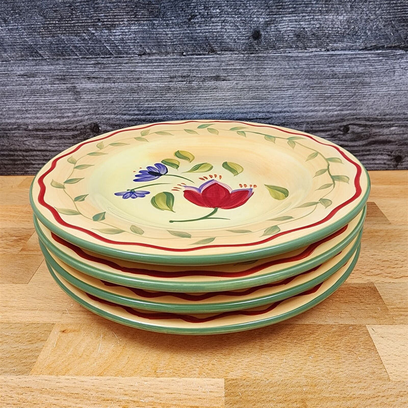 Load image into Gallery viewer, Napoli Pfaltzgraff 4 Set Salad Plate 9 1/8&quot; 23cm Earthenware Kitchen Dinnerware
