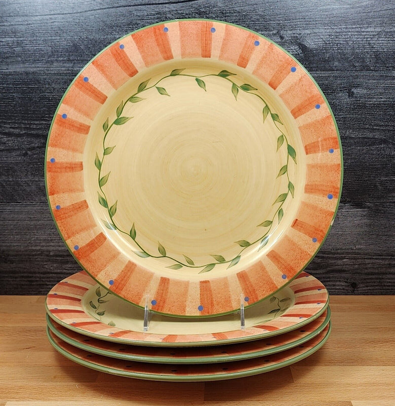 Load image into Gallery viewer, Napoli Pfaltzgraff 4 Set of Dinner Plate 11 3/4" 29cm Earthenware Dinnerware
