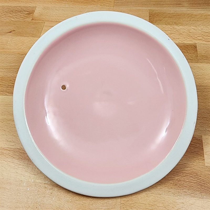 Load image into Gallery viewer, Hall Gold Label Pink Basket Weave Casserole Dish with Cover Lid 1.75 Qt Bowl #76
