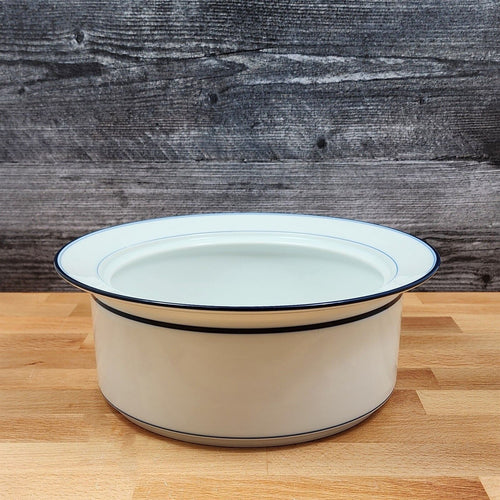 Dansk Allegro Blue Casserole Dish No Lid Kitchenware Bowl