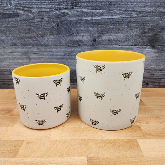Honey Bee Canister Embossed Set by Blue Sky 4