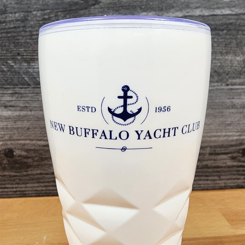 Load image into Gallery viewer, New Buffalo Yacht Club Travel Coffee Mug Tumbler Double Insulated with Lid 16oz
