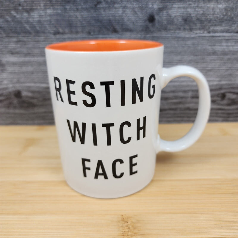 Load image into Gallery viewer, Resting Witch Face Coffee Mug Humor Tea Cup Witty Design Gift for Her Sassy 16oz

