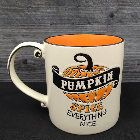 Halloween Pumpkin Spice Coffee Mug Beverage Tea Cup 21oz 621ml by Blue Sky