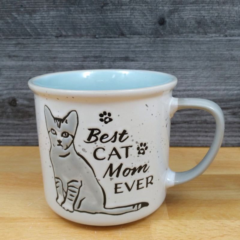 Load image into Gallery viewer, Cat Mom Saying Coffee Mug 18oz (532ml) Beverage Tea Cup by Blue Sky
