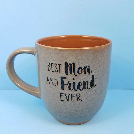 Best Mom and Friend Coffee Mug Cup or Pen Holder by Blue Sky 16oz 455ml