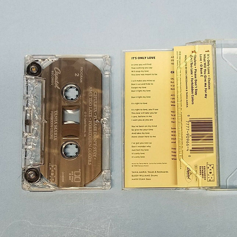 Load image into Gallery viewer, Tania Maria Forbidden Colors Cassette Capital Records
