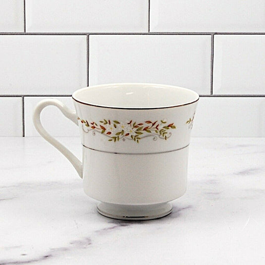 International Silver Co Tea Cup & Saucer Set of 5 Springtime 326 Japan Tableware