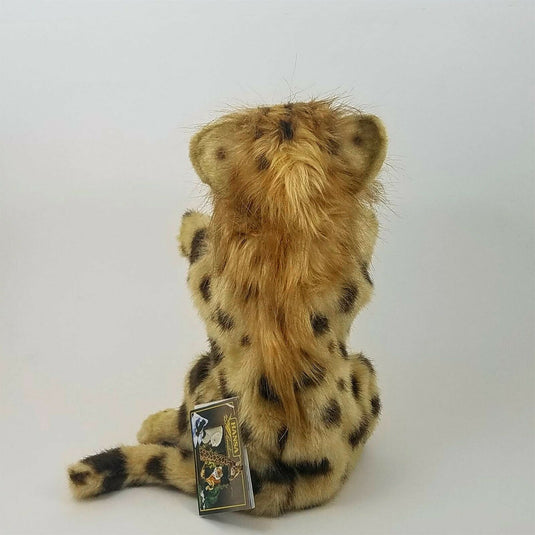 Cheetah Full Body Hand Puppet Doll Hansa Real Looking Plush Animal Learning Toy