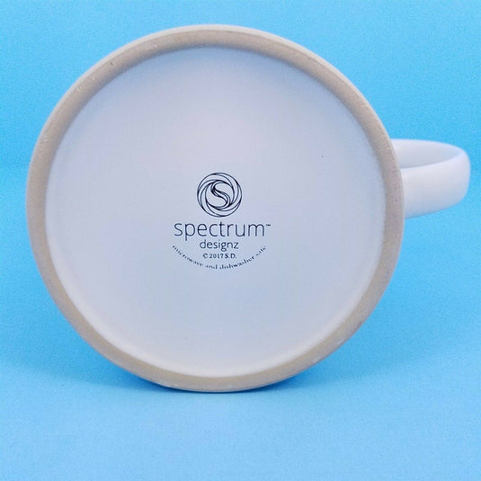 Coffee Mug Cup I Heart Grandpa Beverage Ceramic 17 oz Spectrum Pen Pencil Holder