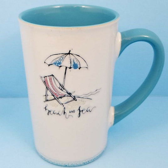 Coffee Mug Summer Time Fun Cup Pen Holder by Blue Sky Spectrum 18oz Your Choice