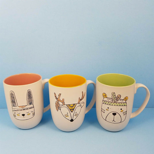 ceramic Cute Animal Coffee Cup Your Choice Mug Home Décor Pen Holder Blue Sky Spectrum