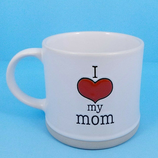 Coffee Mug Cup I Heart Mom Mug 17oz