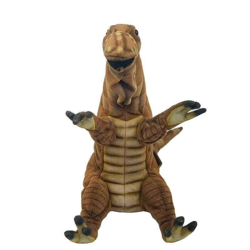 Load image into Gallery viewer, Muttaburasaurus Dinosaur Hand Puppet Hansa Realistic Look Plush Learning Toys
