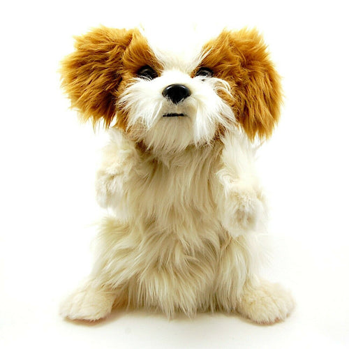 Shih TZU Dog Hand Puppet Full Body Doll by Hansa Real Looking Plush Learning Toy