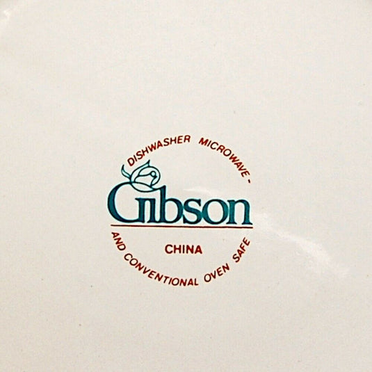Gibson Designs Mojave Set of 7 Dinner Plate Diameter 10 3/4 inch (27cm)