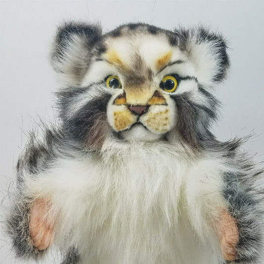 Pallas Cat Full Body Hand Puppet by Hansa Realistic Look Animal Learning Toys