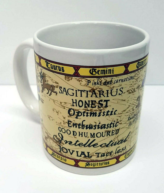 Sagittarius Zodiac Chinese Astrology Coffee Tea Mug Cup Décor 12oz 341ml 2 Sided