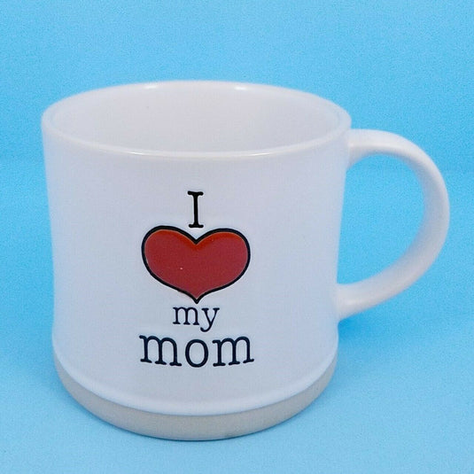 Coffee Mug Cup I Heart Mom Mug 17oz