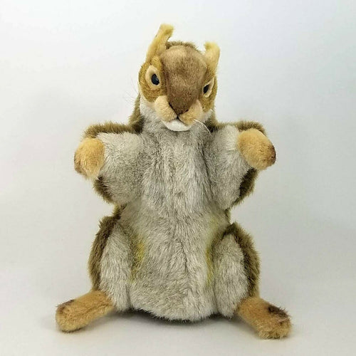 Squirrel Full Body Hand Puppet Doll Hansa Realistic Looking Plush Learning Toy