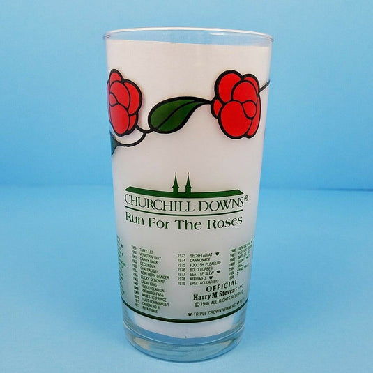 1986 Kentucky Derby 112 Mint Julep Beverage Glass, Winner Was Ferdinand