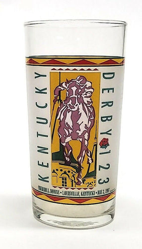 Kentucky Derby 1997 123th Mint Julep Beverage Glass Winner Was Silver Charm