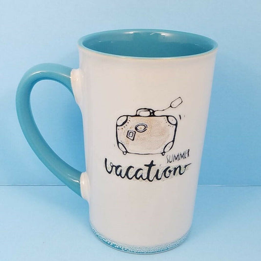 Coffee Mug Summer Time Fun Cup Pen Holder by Blue Sky Spectrum 18oz Your Choice