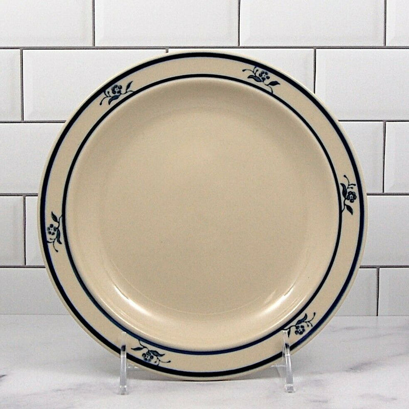 Load image into Gallery viewer, Brickoven Scandia Blue Stoneware Set of 4 Salad Plate Diameter is 7 7/8" (20cm)
