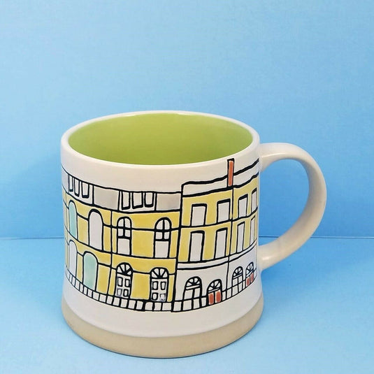 Coffee Mug Cup U Pick the Color Designer Motif by Blue Sky Spectrum 16oz