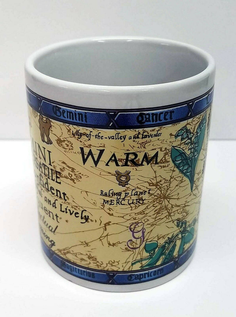 Load image into Gallery viewer, Gemini Zodiac Chinese Astrology Coffee or Tea Mug Cup Décor 12 oz 341ml 2 Sided
