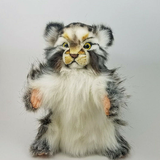 Pallas Cat Full Body Hand Puppet by Hansa Realistic Look Animal Learning Toys
