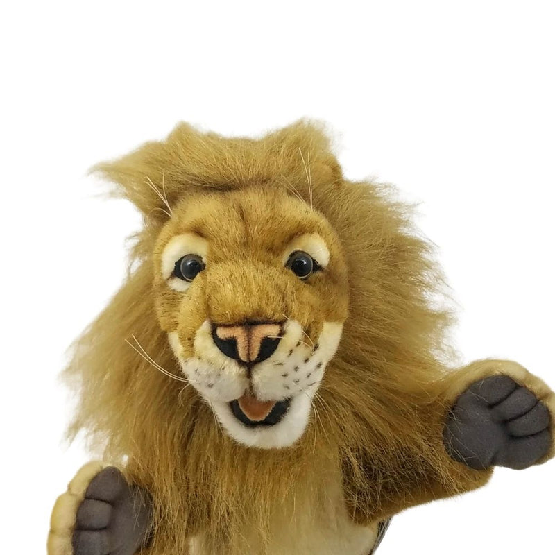Load image into Gallery viewer, Lion Hansa Hand puppet front
