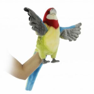 Hansa parrot puppet premierhomegoods.com